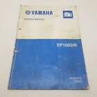 Yamaha Generator EF1000iS Factory Service Manual 1st ed November 2002