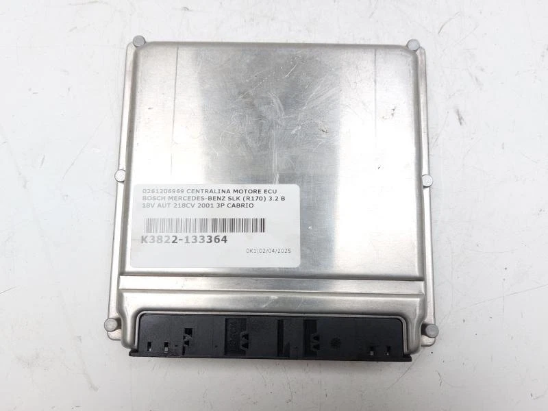 0261206969 CENTRALINA MOTORE ECU BOSCH MERCEDES-BENZ SLK (R170) V6 3.2 B 18V AUT - Immagine 1 di 4