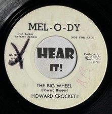 Country Bopper HOWARD CROCKETT The Big Wheel / That Silver Haired MELODY promo
