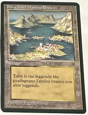 MTG 1994 Legends Seafarer's Quay  Uncommon  Magic the Gathering Italian - Image 1 of 3