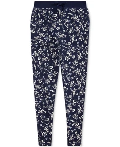 NWT Polo Ralph Lauren Big Girls Floral Cotton French Terry Pants Small 7 pau0721 - Picture 1 of 2