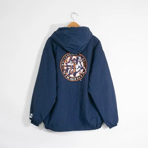 Vintage University of Virginia Starter Jacket Mens XL - Parka Puffer Windbreaker - Picture 1 of 9
