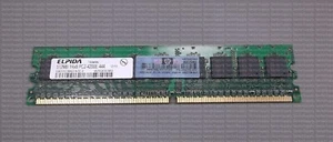 EBE51ED8AGFA-5C-E ELPIDA PC2-4200E-444 512MB Server Memory RAM - Picture 1 of 1