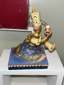 Jim Shore Romance a lume di candela - Spolveratore luci e piume 6002814 2019 Disney - Foto 1 di 2