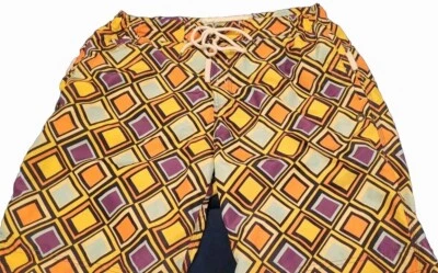 FLOW SOCIETY LACROSSE Original  Board Shorts. Mens L Goemetric Side/Rear Pockets - Image 1 of 4