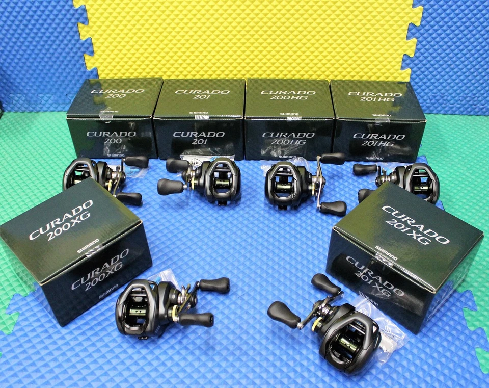 Shimano Curado K Series Dark Green Box Low Profile Baitcasting Reel CHOOSE MODEL - Image 1 of 1