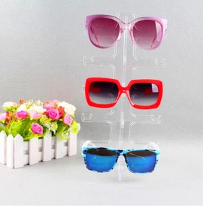 2 Set Small Detachable Glasses Display Shelf Props 5 Pairs Glass Display Tools - Picture 1 of 4