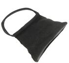 Romag Shoulder Purse Black Crochet Handbag Lined 1 Inside Pocket Double Handle