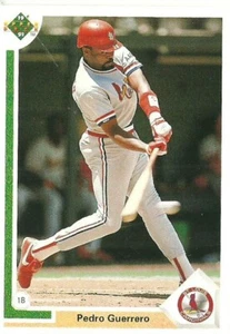PEDRO GUERRERO ST. LOUIS CARDINALS #327 - UPPER DECK NM-MT 1991 - Picture 1 of 2