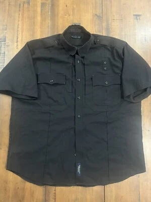 5.11 LARGE TALL TWILL PDU CLASS A S/S SHIRT 71183 MIDNIGHT NAVY LARGE TALL - Image 1 of 4