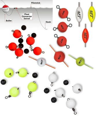 Quantum Magic Trout Stick Pilot Forellenpose Steckpiloten Float Connector Wirbel