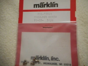 NEW Marklin 441-75514 Shoulder Screw  PG-03 - 5 pack - Picture 1 of 3