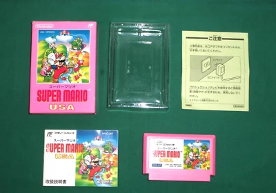 NES -- SUPER MARIO USA -- Boxed. Famicom, JAPAN Game. 12876 - Image 1 of 4