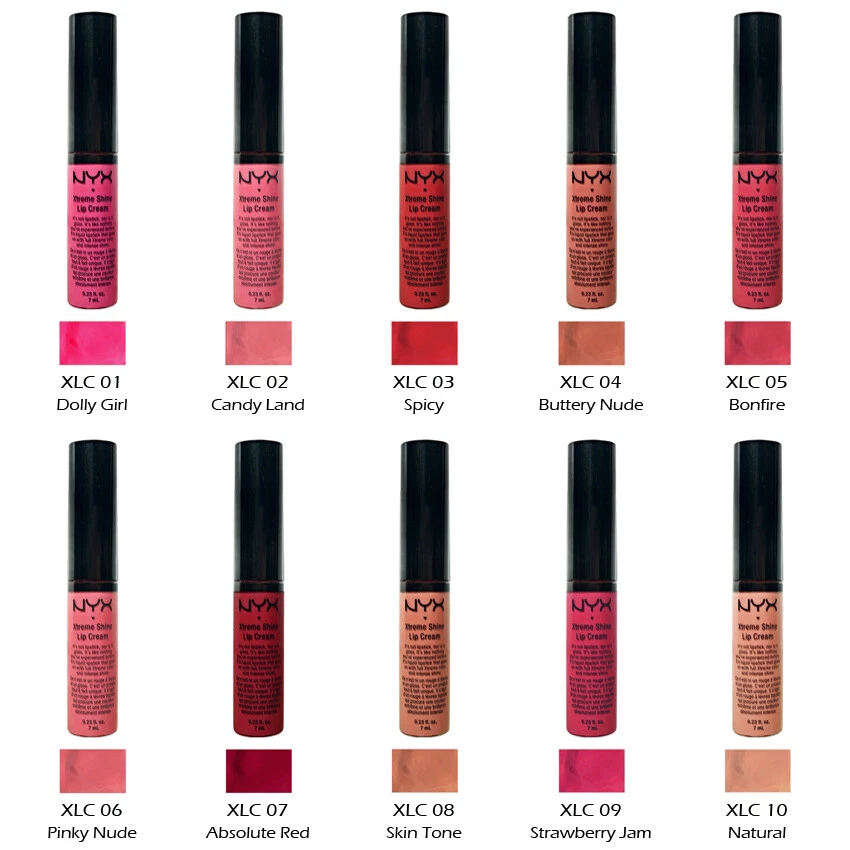 1 NYX Xtreme Lip Cream Gloss - Silky Finish "Pick Your 1 color"*Joy's cosmetics* - Image 1 of 1