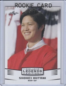 SHOHEI OHTANI ROOKIE CARD Angels Baseball 2018 LEAF EXCLUSIVE EDITION $$ RC! - Picture 1 of 2