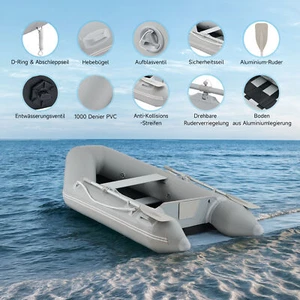 Crenex® 230 cm Schlauchboot Paddelboot Sportboot Angelboot Ruderboot Motoboot - Bild 1 von 17