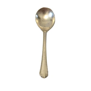 Victor S. Co. A1 + Overlay IS Soup Spoon 5 3/4” Vintage Silverplate 40g - Picture 1 of 4
