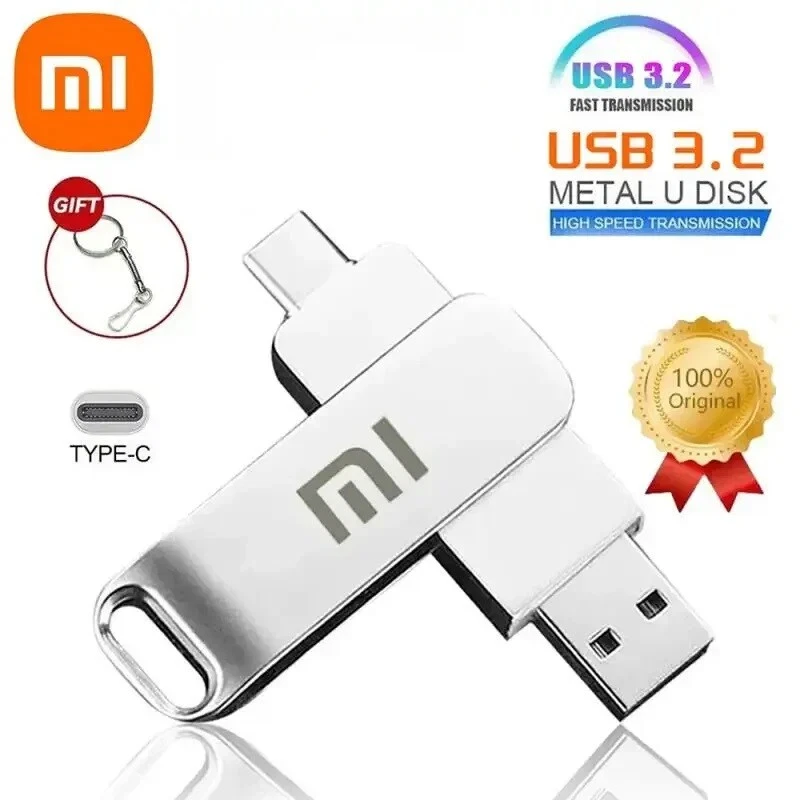 USB 3.0 1TB 2TB 4TB Flash Drive OTG Type C Memory Stick Thumb For Phone PC - Image 1 of 1