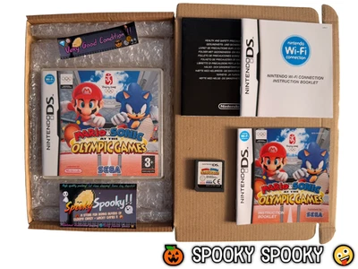 Mario & Sonic at the Beijing 2008 Olympic Games Nintendo DS - UK PAL VGC CIB - Image 1 of 4