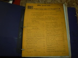 1948-50 FORD FACTORY DEALERS SERVICE LETTERS MANUAL PRODUCT INFORMATION - Picture 1 of 11