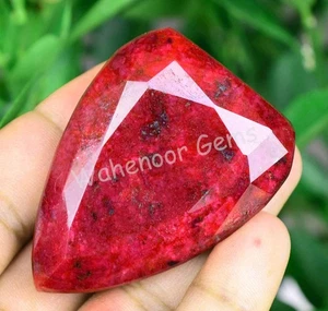 305.45 Ct Natural Huge Blood Red Ruby Fancy  AGL Certified Loose Gemstone - Picture 1 of 5