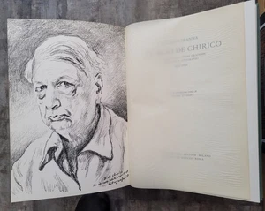 Giorgio de Chirico: Catalogue Limited Edition with original self-portrait Litho - Picture 1 of 6