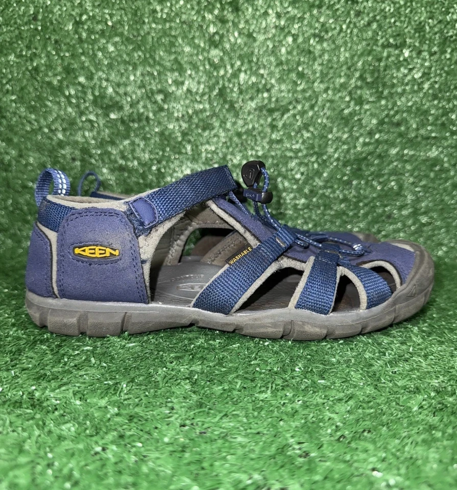 SANDALIAS KEEN NEWPORT H2 Niños Grandes Talla 5 Azul Deportes Acuáticos Zapatos Sin Cordones Tenis Foto 1 de 4