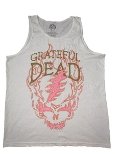 Grateful Dead Sleeveless White XLarge T-shirt Graphic Unisex Shirt - Picture 1 of 5