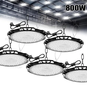 5X 800W UFO LED Iluminación de nave Lámpara industrial High Bay Foco de nave Lámpara - Imagen 1 de 12