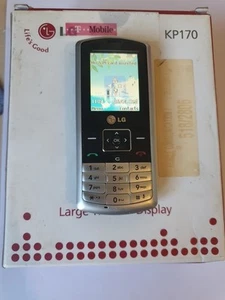 LG KP170 - Silver (Unlocked) Mobile Phone - Picture 1 of 14