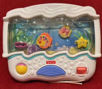 Fisher Price OCEAN WONDERS Aquarium Crib Soother - 73545, NOTE WATER LEVEL Works - Image 1 of 4