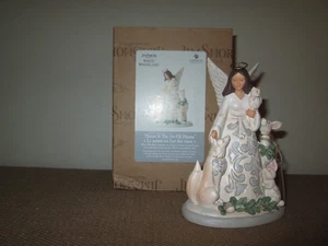 JIM SHORE White Woodland Nature Is The Art Of Heaven  Figurine 6006581FD *NIB - Picture 1 of 8