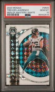 2023 Panini Mosaic - Men of Mastery Trevor Lawrence #MM-3 Mosaic 21/25 PSA 10 - Bild 1 von 2
