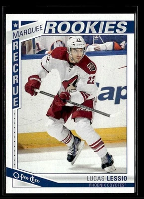 2013-14 Upper Deck - 2013-14 O-Pee-Chee Update - #619 Lucas Lessio RC - Image 1 of 2