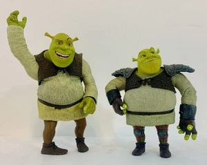 RARE OPEN MOUTH SHREK + DREAMWORKS SHREK MOVIE SERIES OGRE ACTION FIGURE 2006 - Picture 1 of 14