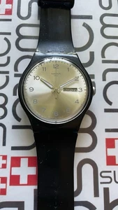 Swatch Golden Friend SUOB716 NewGent 41mm Silicone - Picture 1 of 7