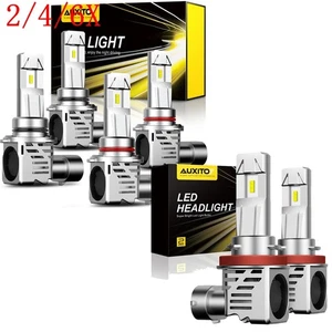 6/12/18X 9005 9006 H11 LED Headlight Fog Light High Low Beam Bulb White 6500K - Picture 1 of 27