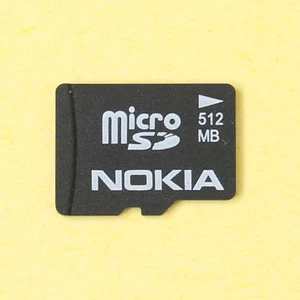 Genuine NOKIA 512MB Micro SD Memory Card for Older Mobile Phones, Cameras etc. - Picture 1 of 1
