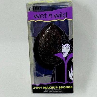 Esponja de Maquillaje 2 en 1 Wet n Wild Disney Villains NUEVA Maléfica Foto 1 de 4