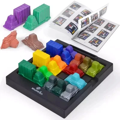 Rush Traffic Jams Logic Hour Game Strategy Skill Puzzle Kid Educational Toy Gift - Image 1 of 3