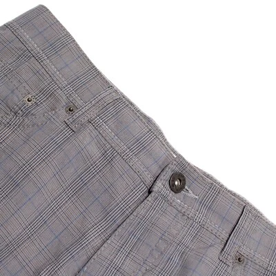 Pantalones Brax Nuevos sin Etiquetas Corte Jean 5 Bolsillos Talla US 33 Cooper Elegante Regular en Gris Cuadros Foto 1 de 4