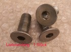 1 Stck Senkschraube M16 x 40 Edelstahl "V2A" Innensechskant Imbus Inbus 