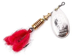 Mepps Aglia Pompon Silver #00 - #5 1.5g-13g Leurre Cuillère Perche Brochet - Imagen 1 de 8