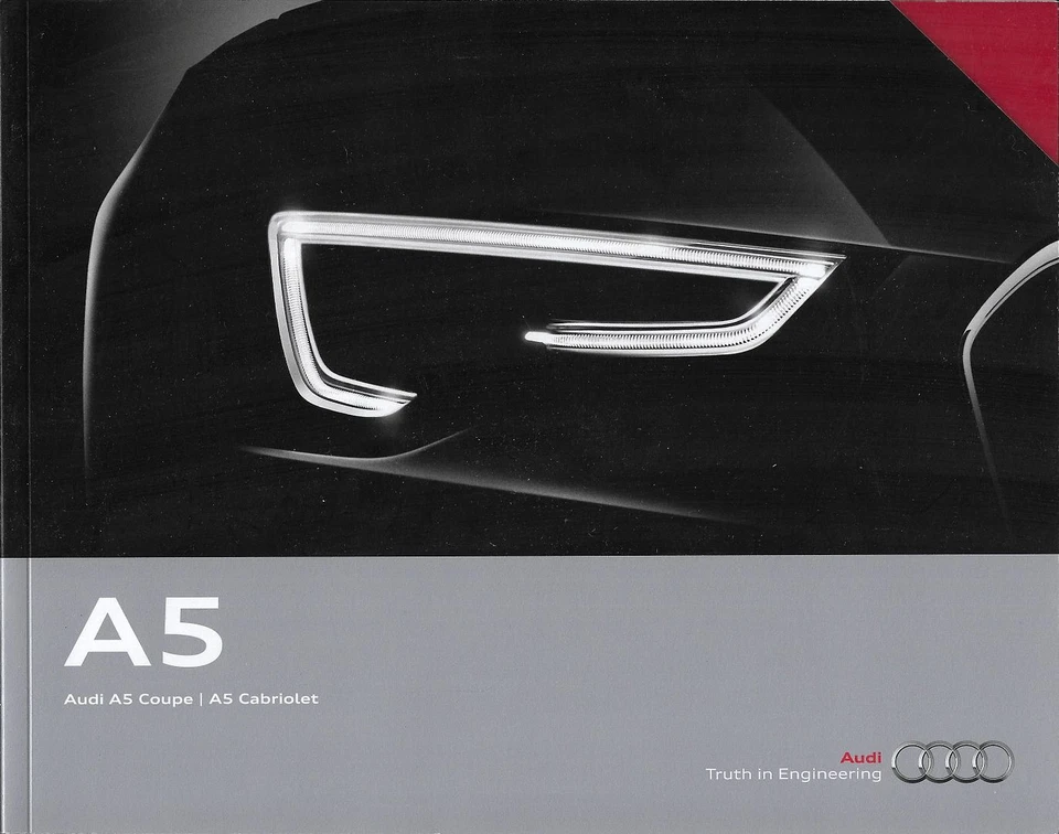 14 Audi A5 2014 folleto de ventas original Foto 1 de 1