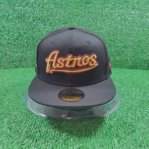 Houston Astros New Era Eröffnungssaison 2000 eng anliegende Kappe Mütze Größe 7 3/8 - Bild 1 von 6