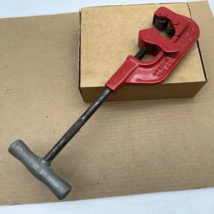 Vintage #1 Superior Pipe Cutter Quality Heavy Duty 1/8" to 1 1/4" USA Restored - Picture 1 of 11