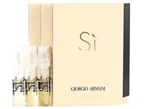 GIORGIO ARMANI SI INTENSE EDP 1.5ml .05fl oz x 3 PERFUME SPRAY SAMPLE VIALS - Picture 1 of 1
