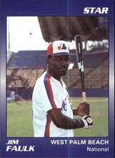 1990 Florida State League All-Stars Star #5 Jim Faulk