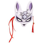 Fox Half Face Mask Costume Masquerade Mask Halloween Party Fox Cosplay Mask