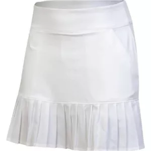 NEW Under Armour Womens Tuck Pleated 15in Jersey Knit Golf Skort w/Pockets M NWT - Picture 1 of 4